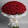 Букет 101 Красная роза Блэк Мэджик в Севастополе