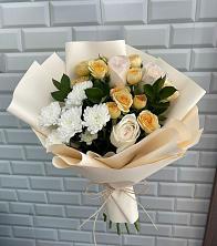 Букет цветов из:  Розы и Хризантемы в Севастополе