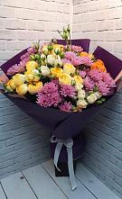 Букет цветов из:  Хризантемы и Розы #REPLACE_PRED# Севастополе